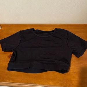 Crop top open back NVGTN never worn